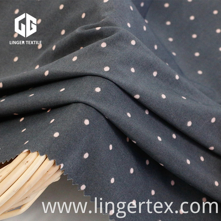 Spot Polyester Spandex Printed Fabric Single Jersey for Apparel